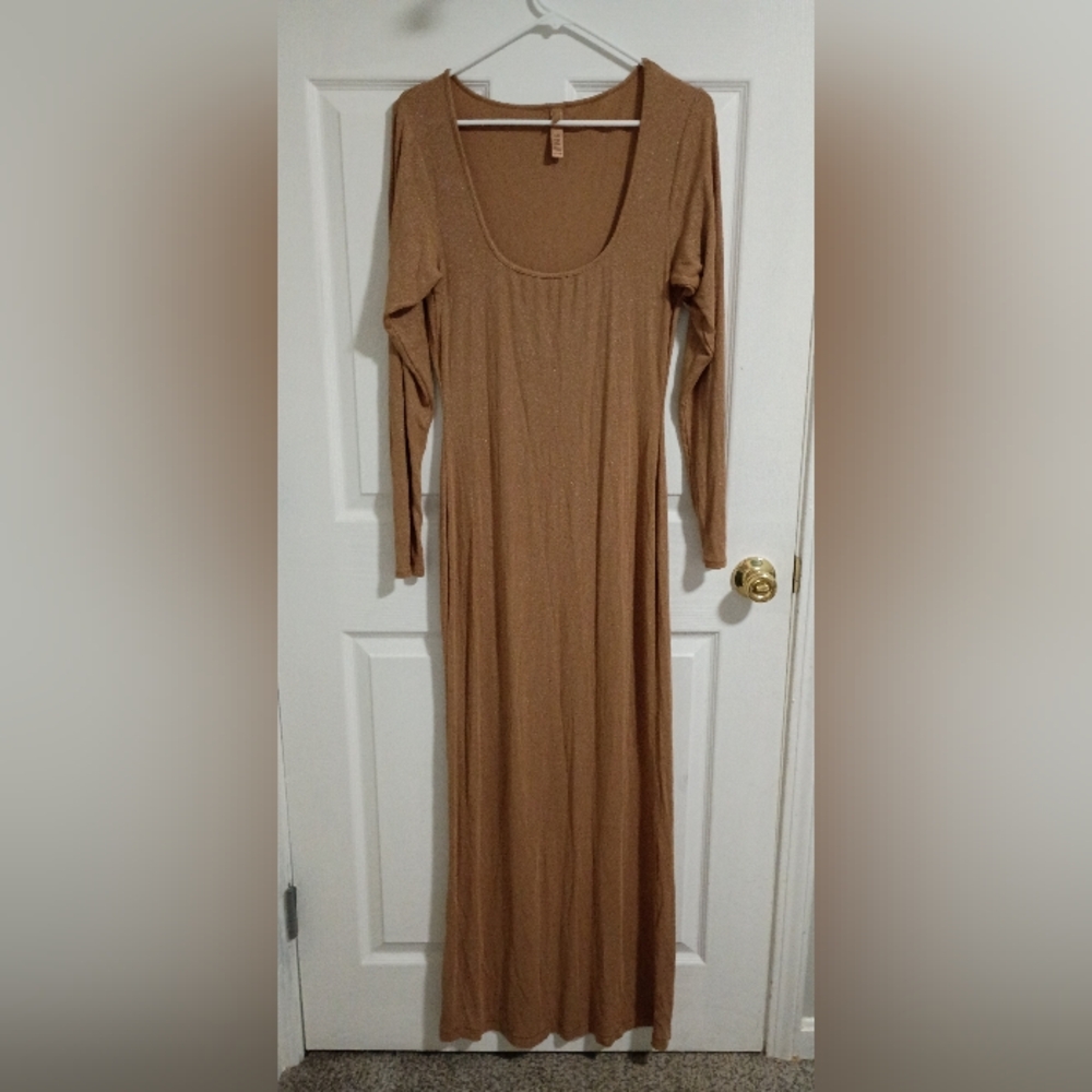 Skims Soft Ribbed Lounge Dress 2X | NWOT
